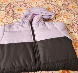 Kids Lavender and Black Jacket